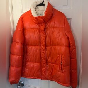 Koolaburra Vibrant Orange Women's Puffer Jacket